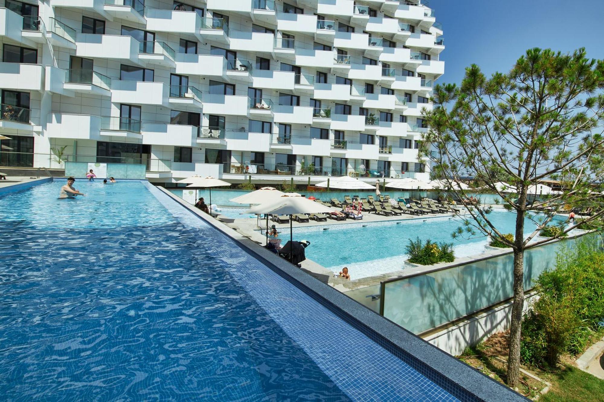 Apartmán Golden Infinity Năvodari Exteriér fotografie